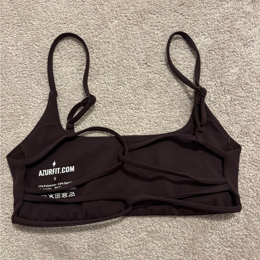 Azur Fit Classic Bareback Bra - Picture 4 of 4